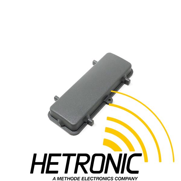 Cover Harting - Grey Plastic<br/>Use: Bulkhead Mount 24/64pol. with 2 x Clamps<br/>Without Nylon Cord 