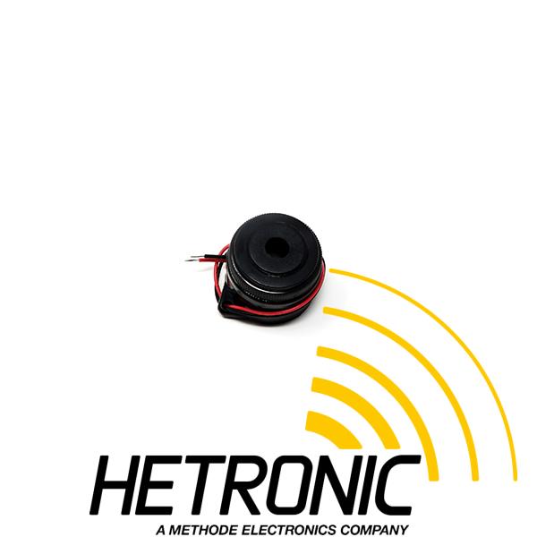 Buzzer MSPS30H 12v /6~15VDC 100dB Black/M18/diam29.5m